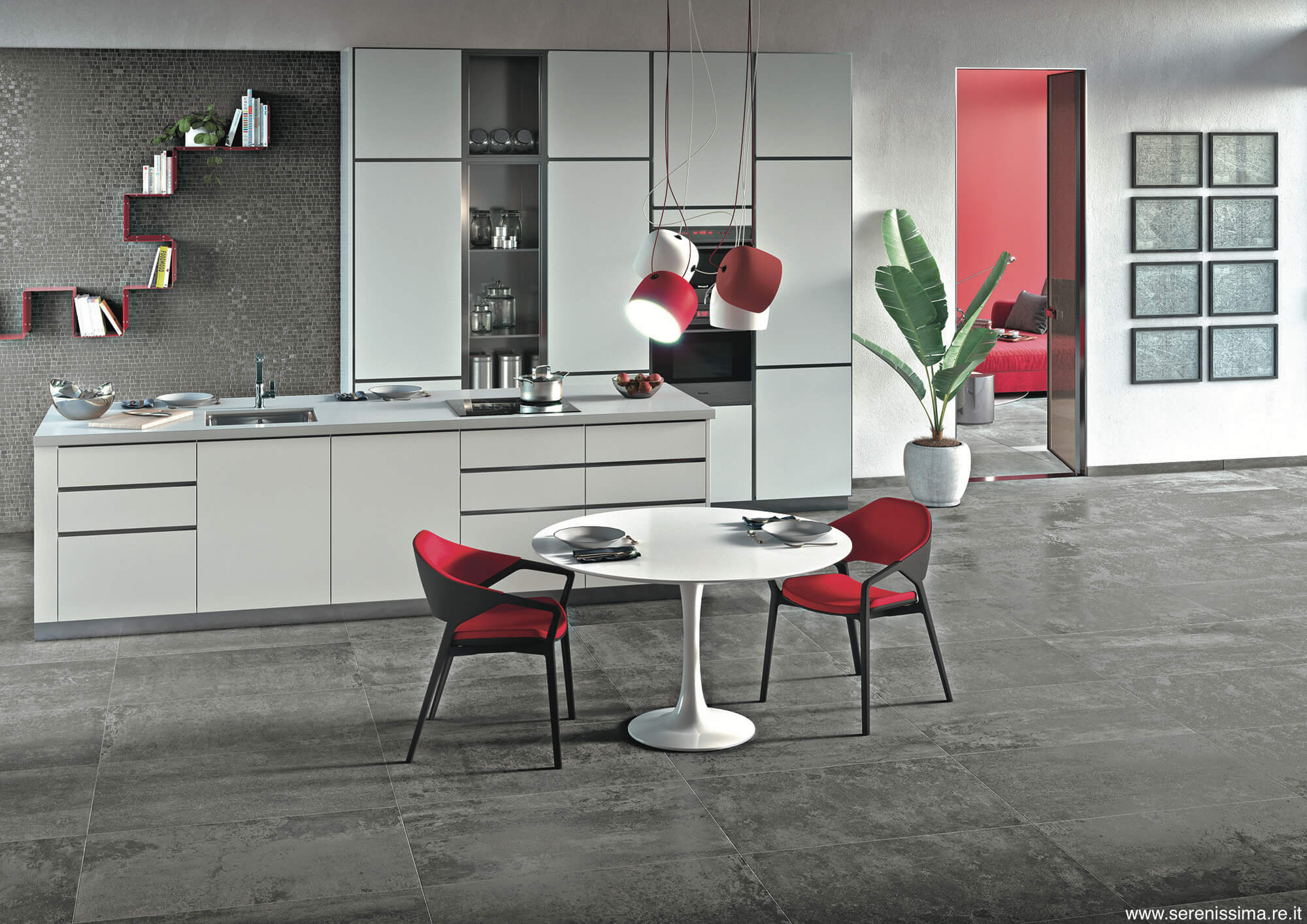 metallo titanion e mosaico