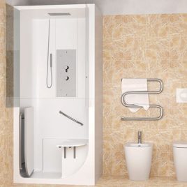 Doccia Vasca 110×70/80